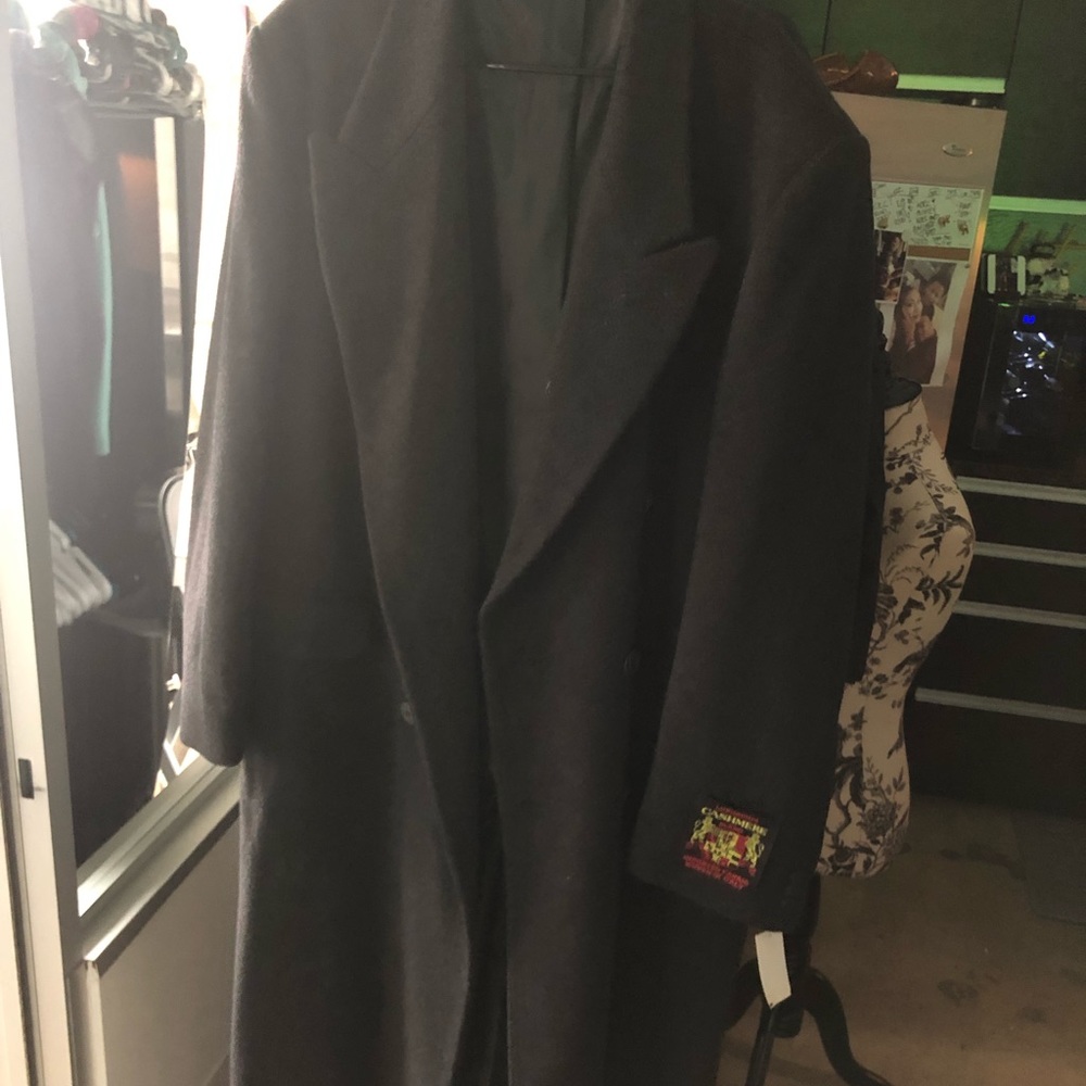Luxurious CASHMERE trench coat
